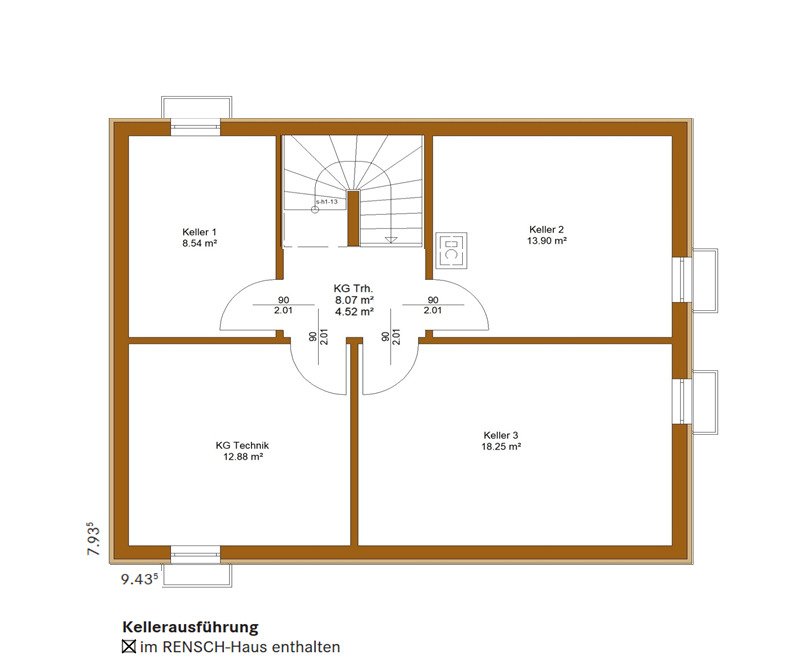 Grundriss KG